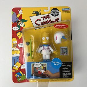 The Simpsons Daredevil Bart Action Figure Playmates World of Springfield